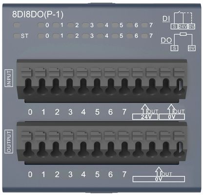 kaufen Integrierte I/O 8di8do-Kommunikations-Eingangs-Ausgangsmodule in der PLC-Serie Decowell RS online manufacture